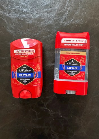 Old Spice Clear Gel Captain Erkek Deodorant Stick ve Jel