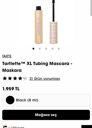 Tartlette XL Tubing Mascara - Maskara RİMEL BLACK SİYAH - Görsel 3