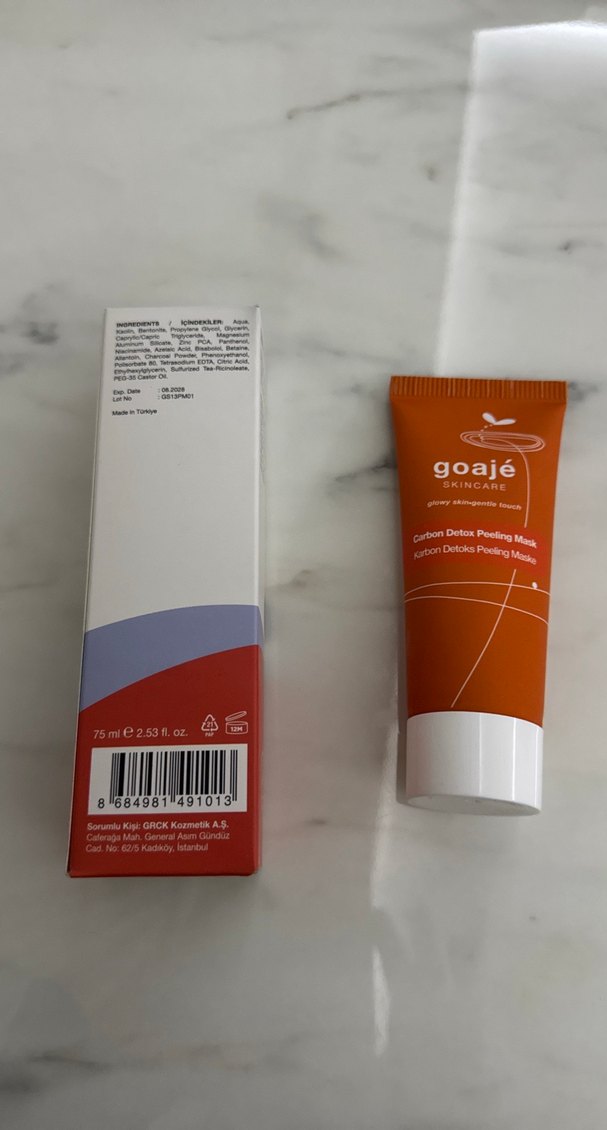 Goaje PEELING VE ARINDIRICI KARBON MASKE - Görsel 2