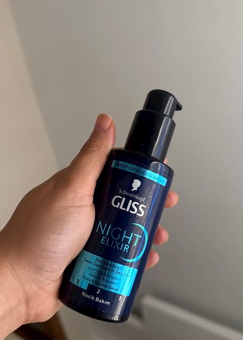 Schwarzkopf Gliss Night Elixir Saç Serumu