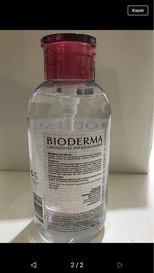 Bioderma Bioderma makyaj temizleme suyu 