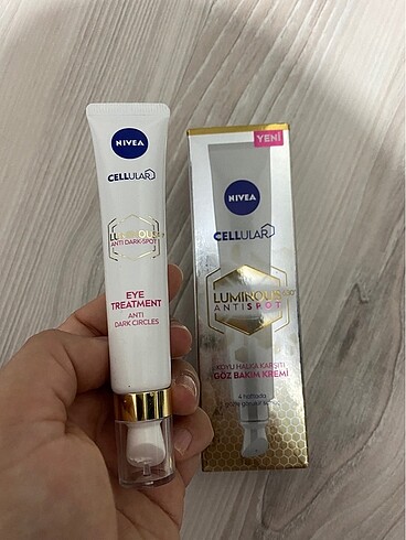 Nivea luminous 630 koyu halka karşıtı Göz bakım kremi 15 ml aydı