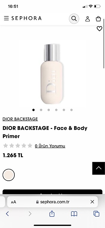 Dior DIOR BACKSTAGE - Face & Body Primer 001 universal