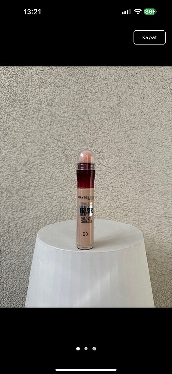 Maybelline New York Instant Anti Age Eraser Kapatıcı 00 Ivory