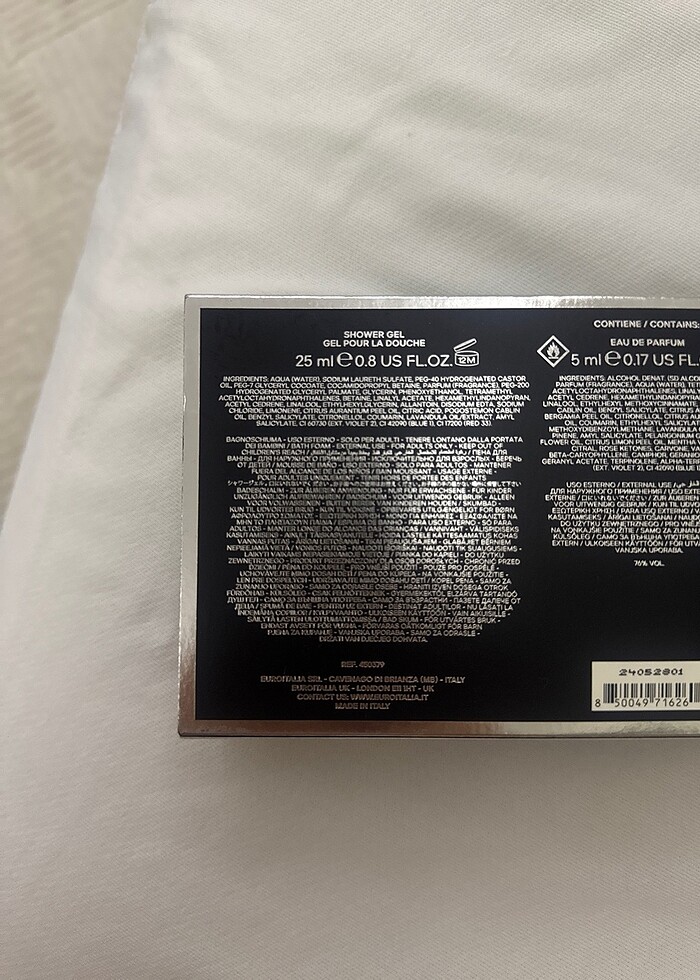 MICHAEL KORS Pour Homme erkek bakım Seti (parfüm, losyon, duş je - Görsel 4