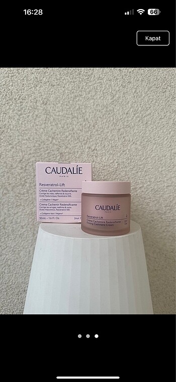 Caudalie Resveratrol-lift Sıkılaştırıcı Kaşmir Gündüz Bakım Krem