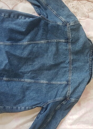 s Beden Mavi jeans ceket