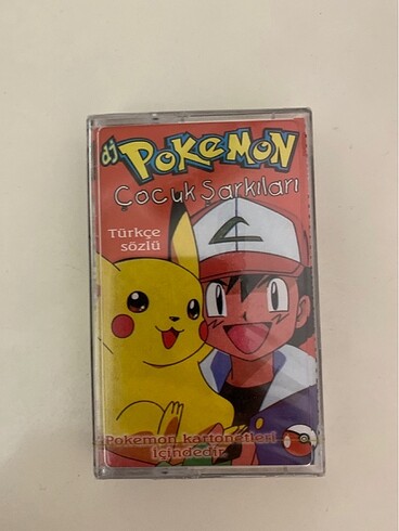 Pokemon jelatinli kaset