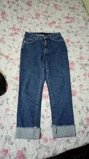 LC Waikiki Paçası Katlı Mom Jean