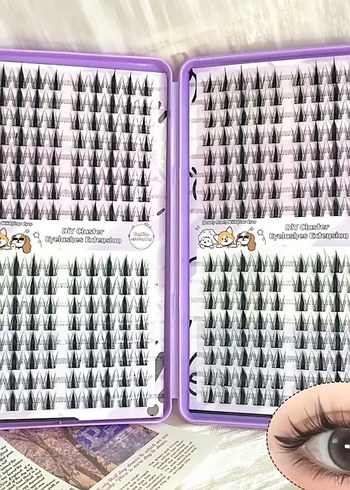 ANİME MANGA KİRPİK SETİ UYGUN FİYAT - Görsel 5