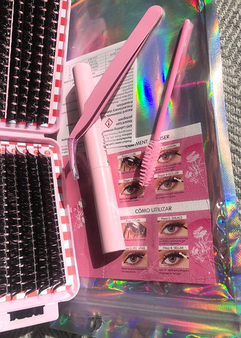 800 PARÇA KİRPİK SETİ  UYGUN FİYAT - Görsel 2