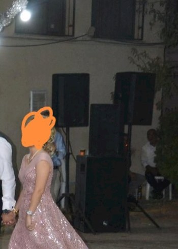 36 Beden pembe Renk Sunnet annesi abiye