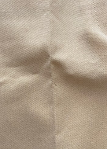 Sarı Midi Kumaş Kadın Pantolon - Görsel 6