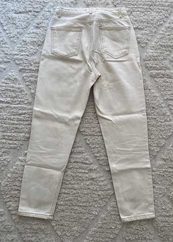 Bej Kadın Kot Pantolon - Görsel 7