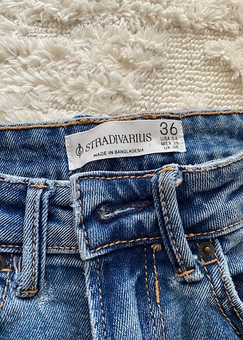 Mavi Kadın Midi Boy Denim Pantolon - Görsel 3