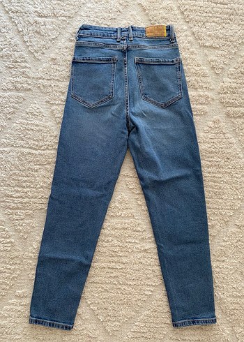 Mavi Kadın Midi Boy Denim Pantolon - Görsel 5