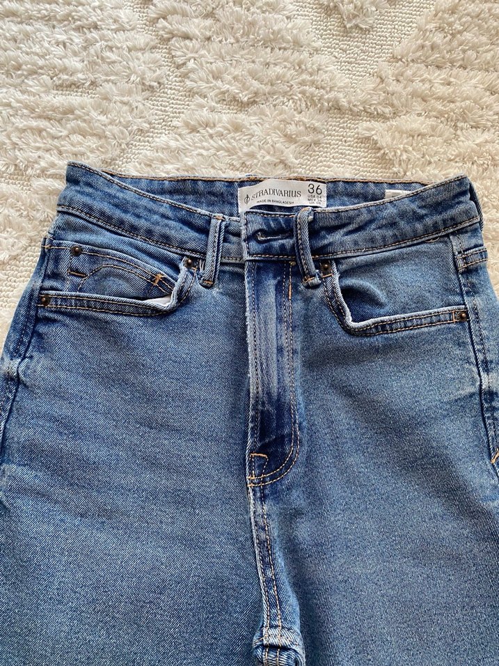 Mavi Kadın Midi Boy Denim Pantolon - Görsel 2