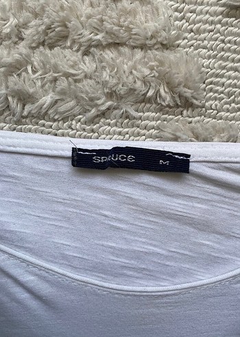 Beyaz Pamuklu Rock Punk Baskılı Erkek Tişört - Görsel 3