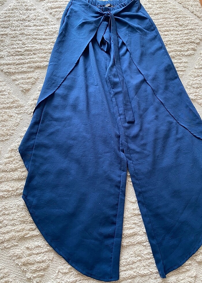 Yazlık bol pantolon - Görsel 4