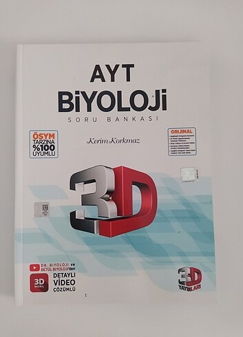 3d Ayt Biyoloji Soru Bankası 