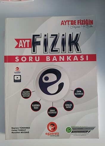 Egzersiz Ayt Fizik Soru Bankası 