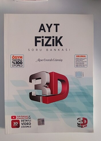 3d Ayt Fizik Soru Bankası 