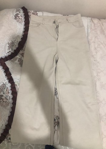 Bej Kadın pantolon - Görsel 2