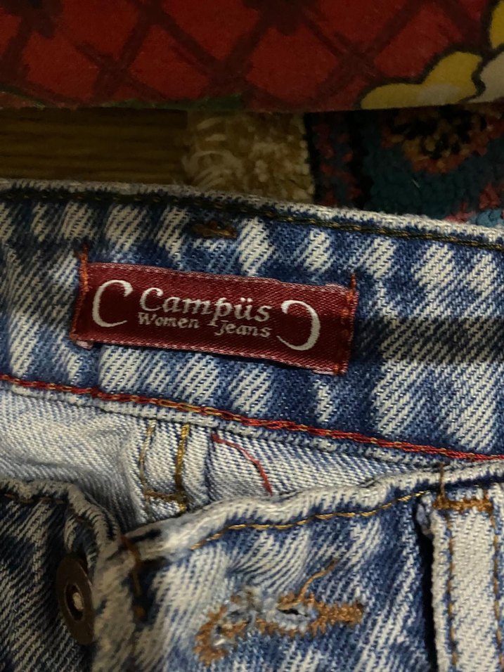 ultra yüksek bel jean - Görsel 2