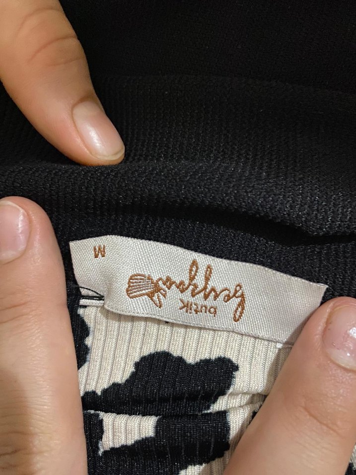 leopar Madonna yaka bluz - Görsel 4