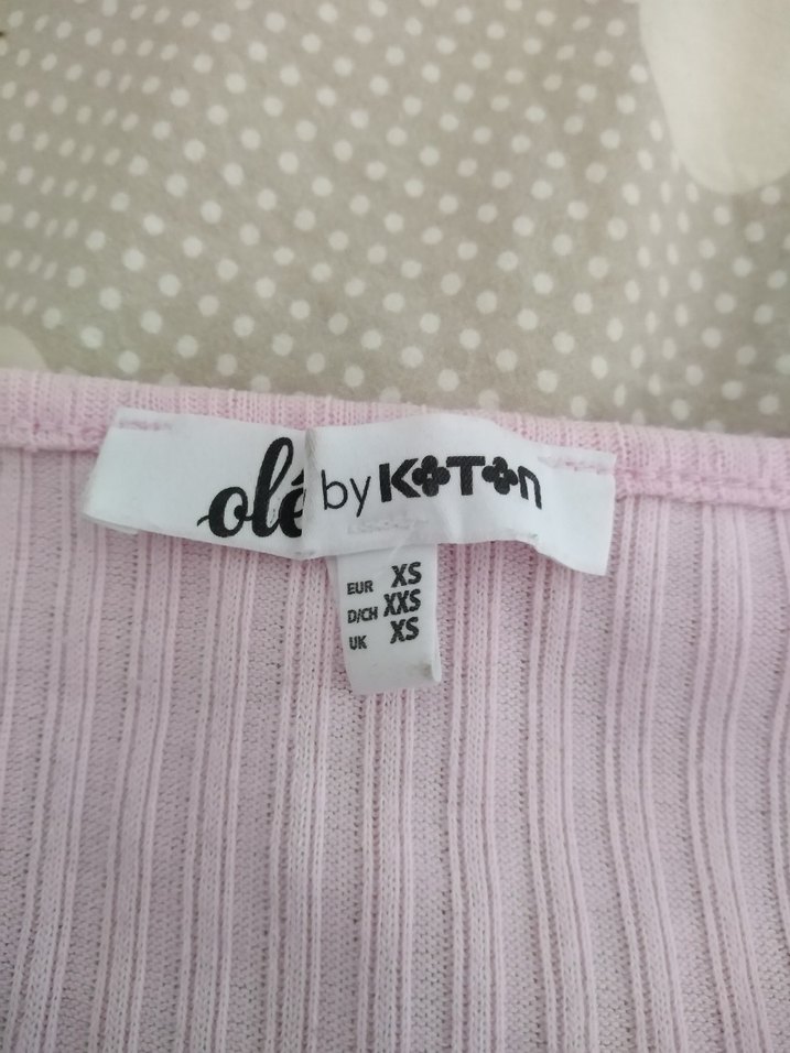 coquette pembe dantelli bluz - Görsel 4