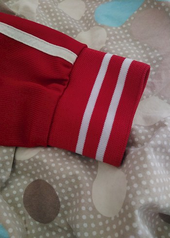 y2k kedili kırmızi ceket - Görsel 5