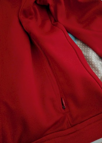 y2k kedili kırmızi ceket - Görsel 3