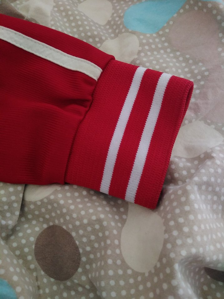 y2k kedili kırmızi ceket - Görsel 5