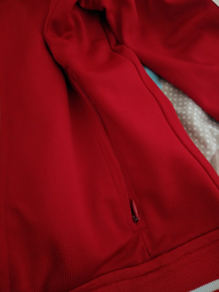 y2k kedili kırmızi ceket - Görsel 3