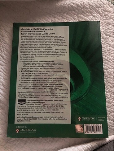  IGCSE Mathematics Extended Practice Book