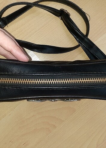 Zara Parlak Taşlı Yusufçuk Detaylı Çanta
