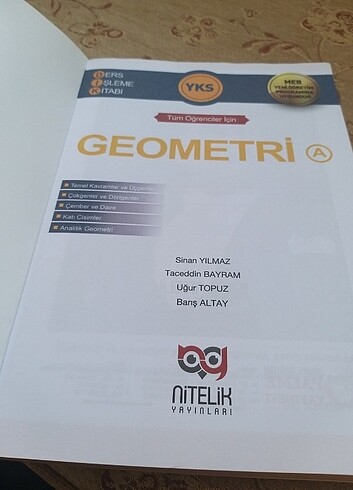 Yks geometri yeni nesil 