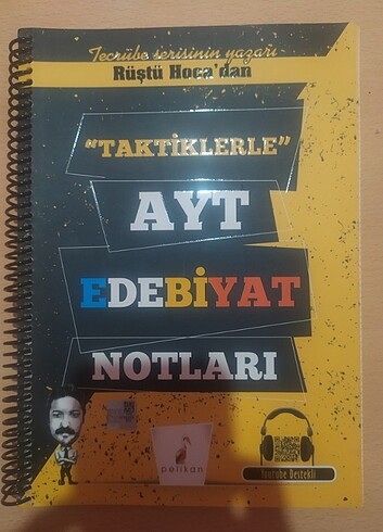 Rüştü Hoca Ayt edebiyat ders notları 