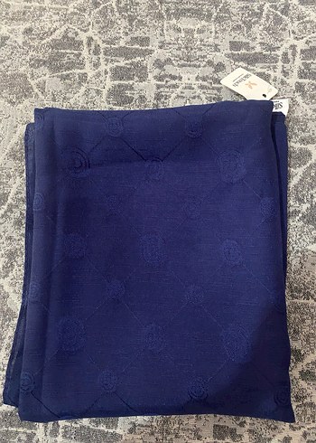 Lacivert jakar Kadın Şal