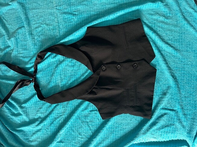 Yelek boyundan bağlamalı - Görsel 2