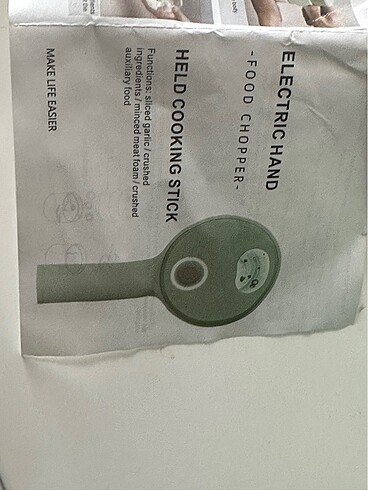 Şarjlı pratik doğrayıcı - Görsel 9