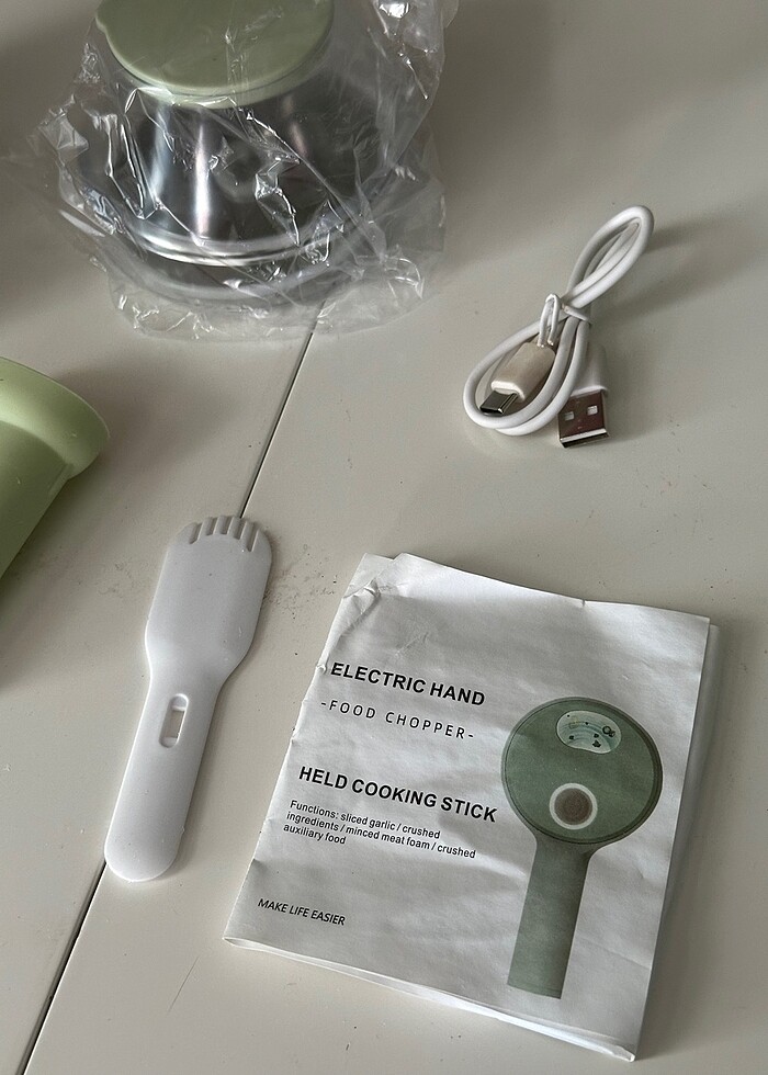 Şarjlı pratik doğrayıcı - Görsel 4