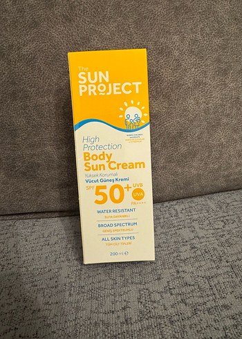 The Sun Project Vücut Güneş Kremi SPF 50 - Görsel 2