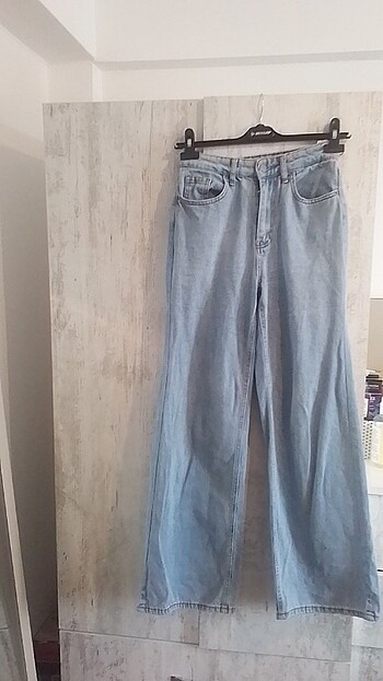 26 Beden mavi Renk kadın pantolon 