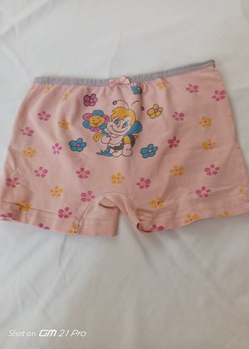 Çocuklar için Renkli Pastel Külot Seti - Görsel 13