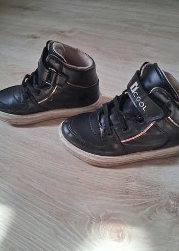 Cool Club Siyah Kız Çocuk Spor Ayakkabı Velcro