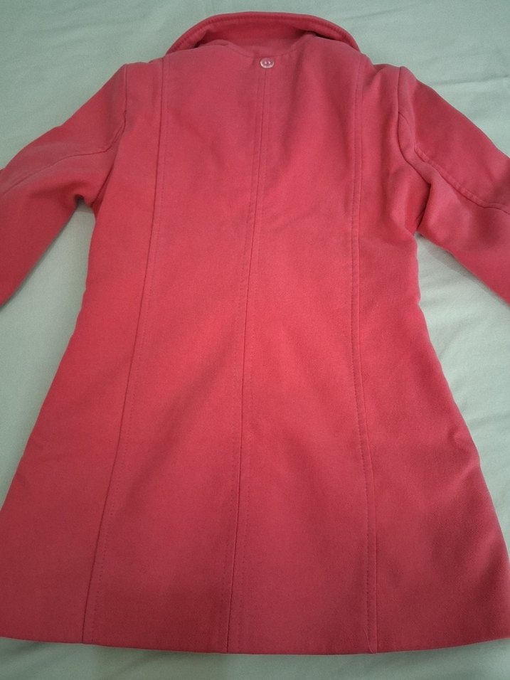 Çok Renkli Kız Çocuk Palto - Görsel 2