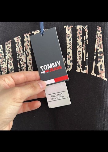 Tommy Jeans Siyah Kadın Sweatshirt - Görsel 3