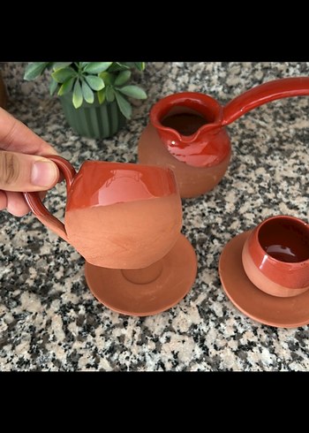 Türk Kahvesi Seti - Görsel 2