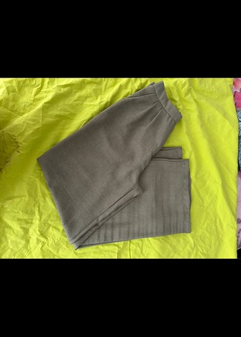 Pliseli Keten Kadın Pantolon - Görsel 2